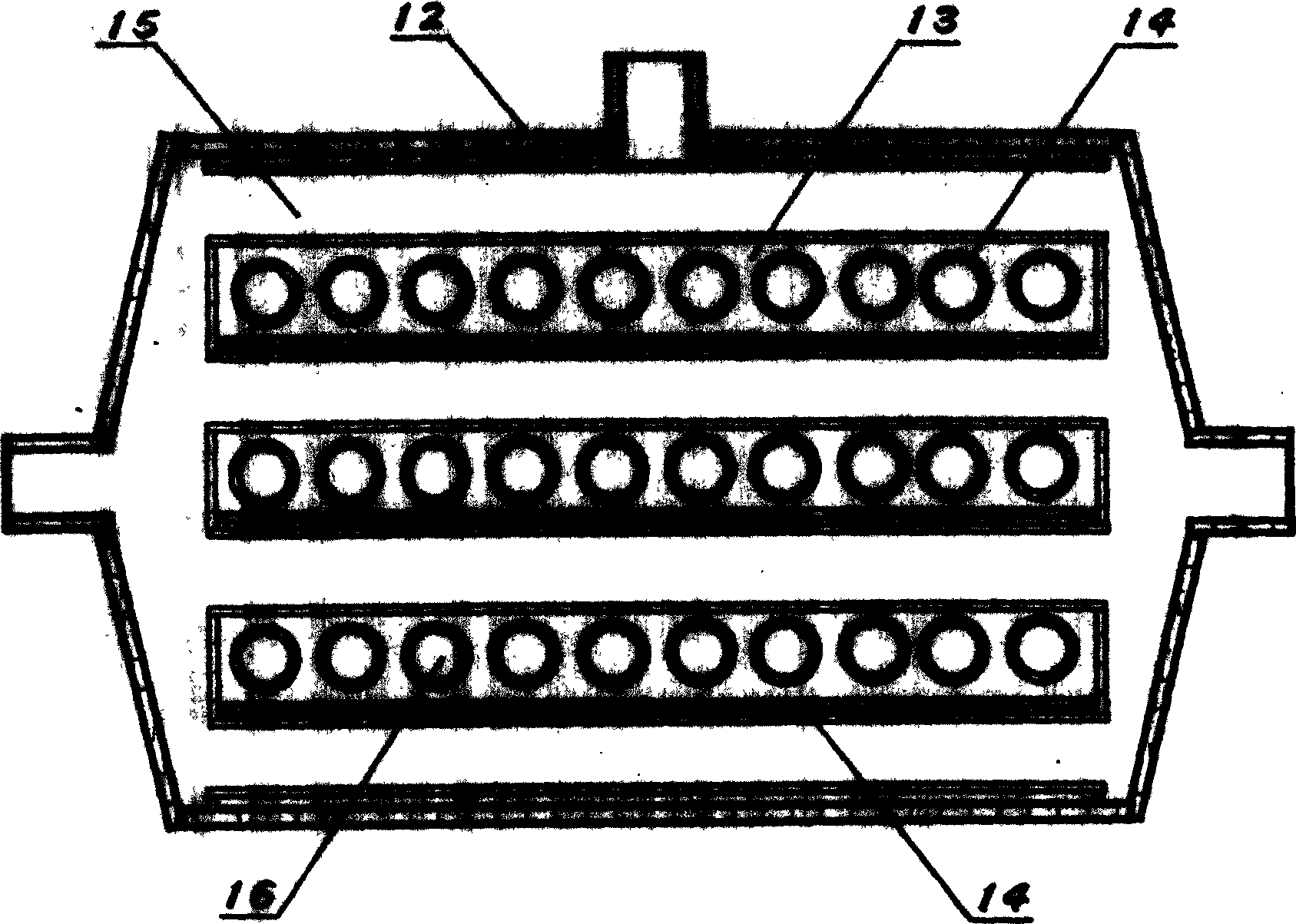 In vitro biologic artificial liver supporting device