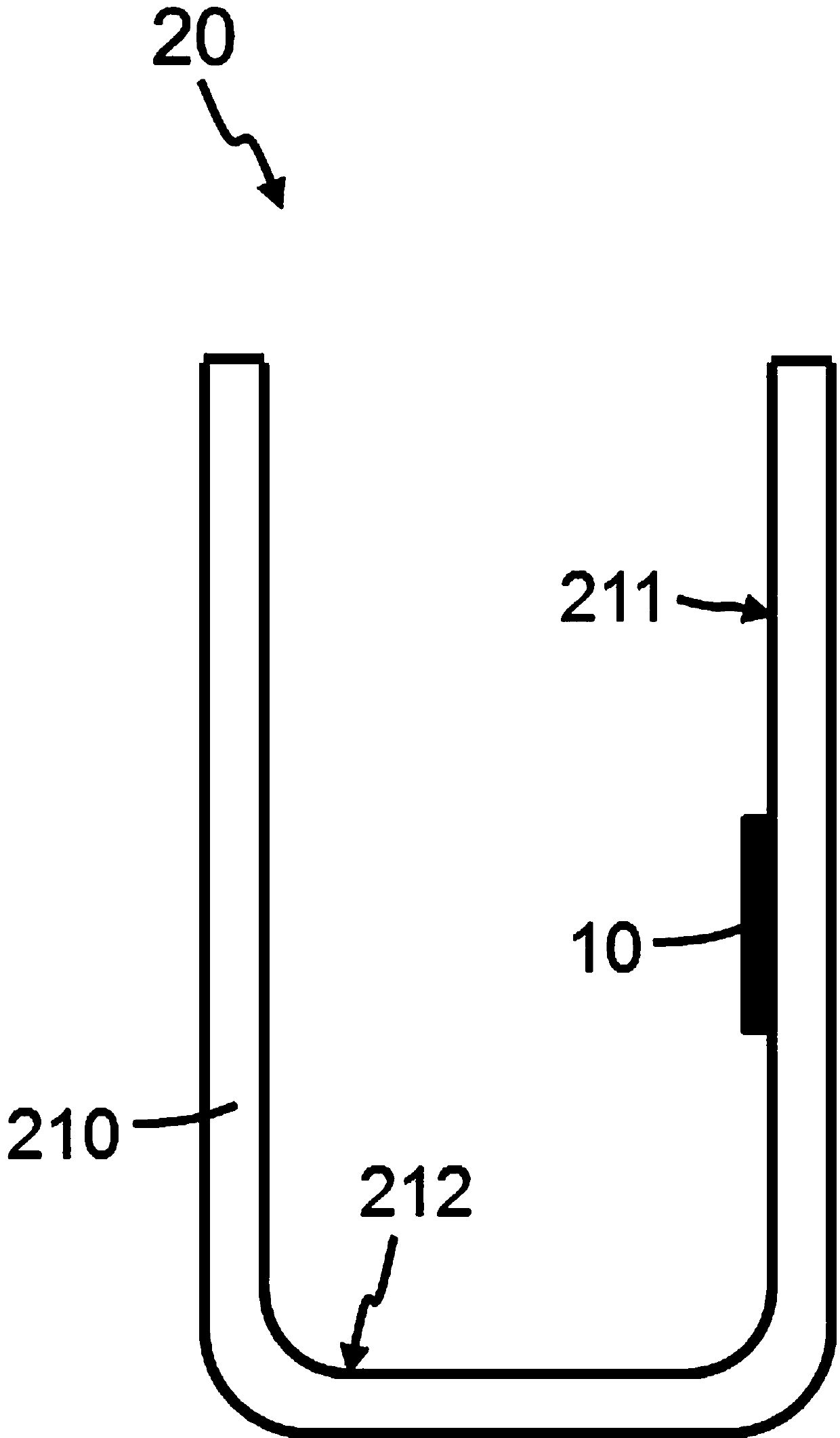 Electrochemical deposition device and X ray fluorescence spectrum analysis system