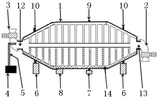 Continuous tea leaf vacuum drying fragrance extraction device and method