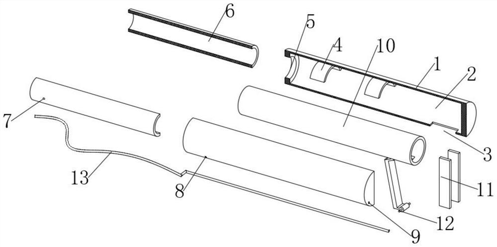 Pancreaticobiliary duct multiple-plastic-stent implanting device