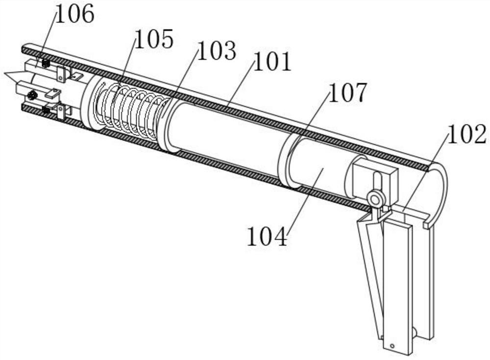 Pancreaticobiliary duct multiple-plastic-stent implanting device