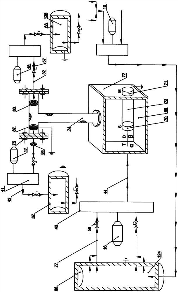 Heating equipment for producing hydrogen, oxygen and purified water by ionizing water vapor through photoelectric effect