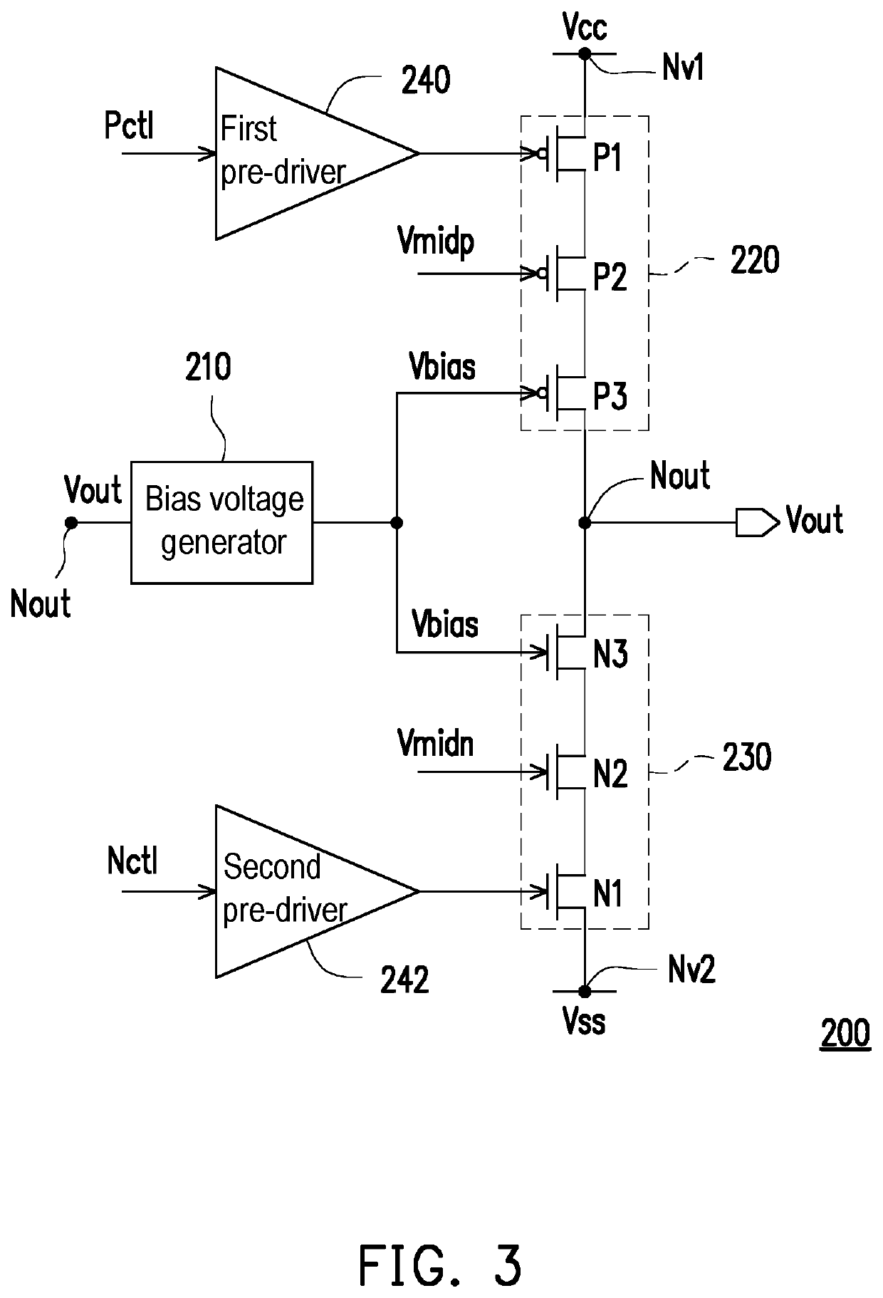 Output stage circuit