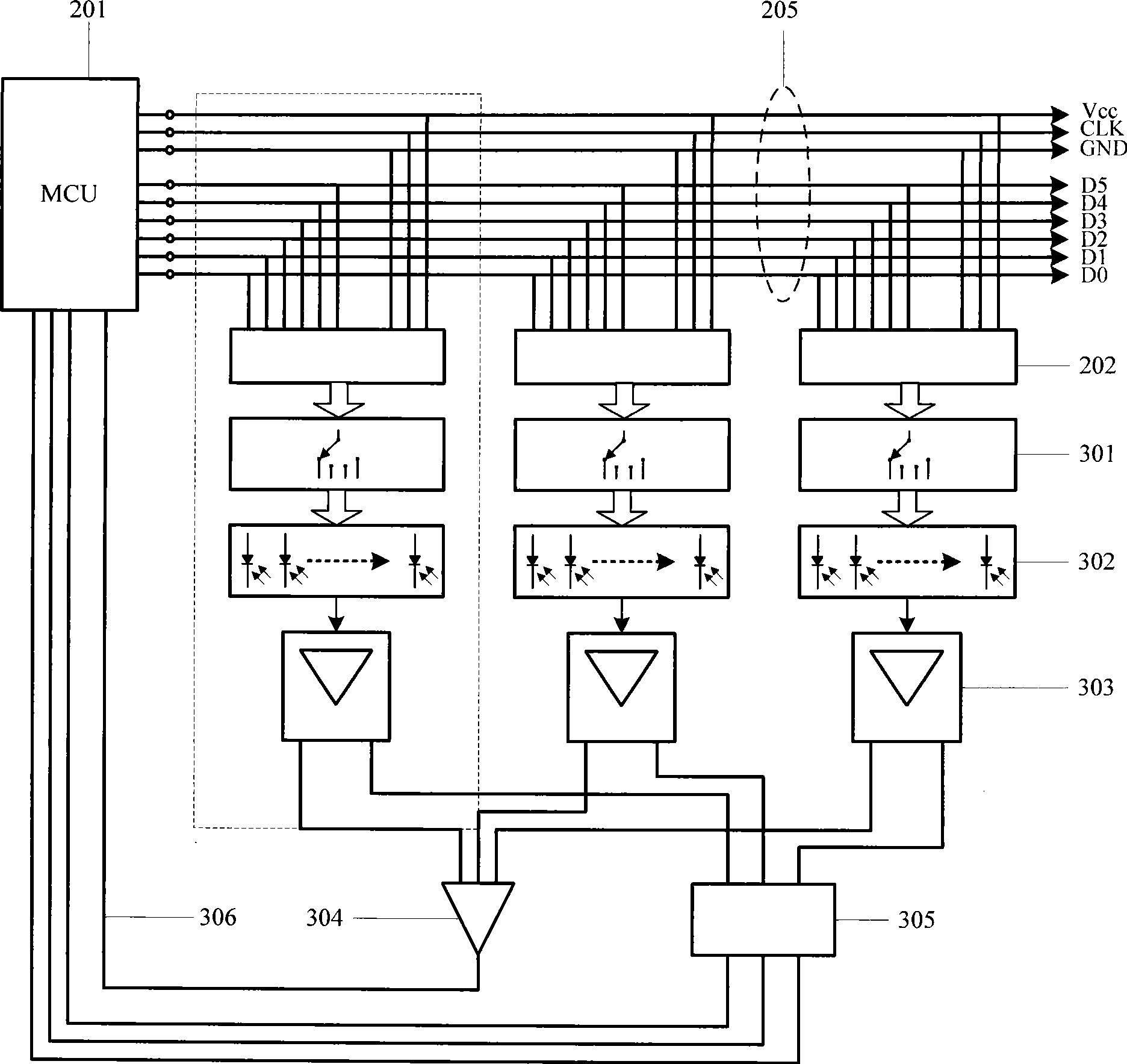 Infrared touch screen parallel scanning system using polarizing disc