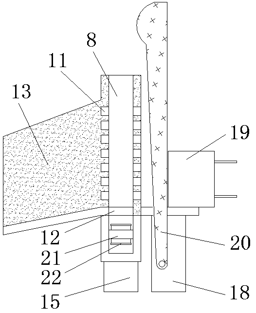 MOS tube supplying mechanism for power amplification component