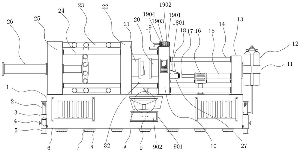 Metal part machining equipment capable of automatically collecting materials