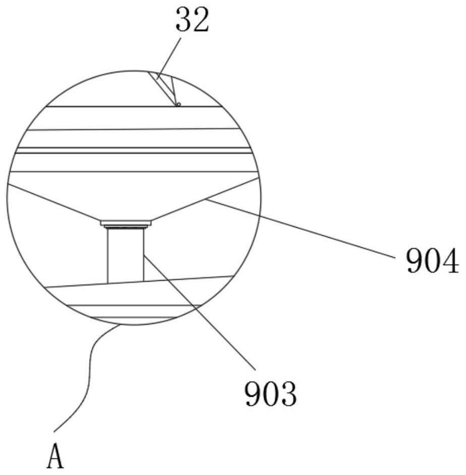 Metal part machining equipment capable of automatically collecting materials