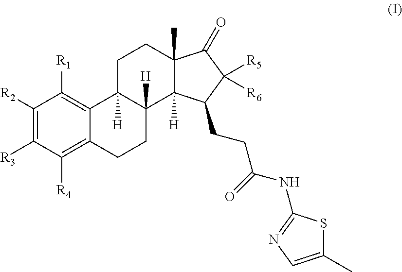 Therapeutically active estratrienthiazole derivatives as inhibitors of 17 B-hydroxysteroid dehydrogenase, type 1