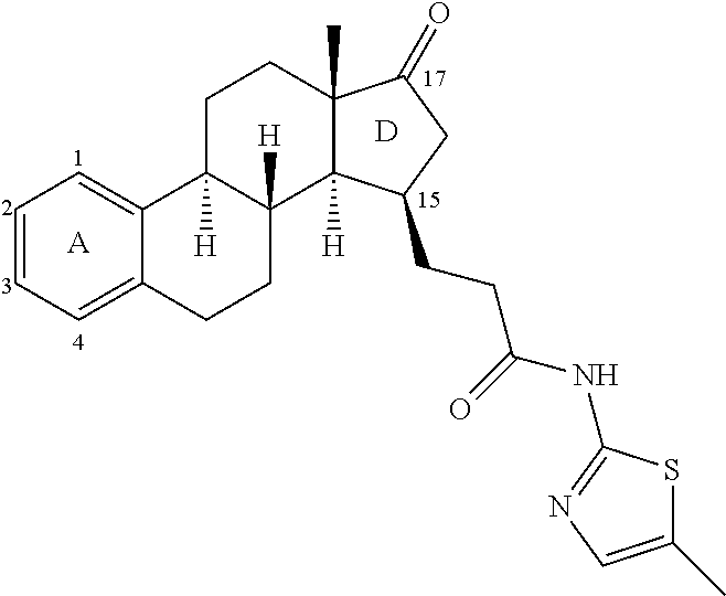 Therapeutically active estratrienthiazole derivatives as inhibitors of 17 B-hydroxysteroid dehydrogenase, type 1