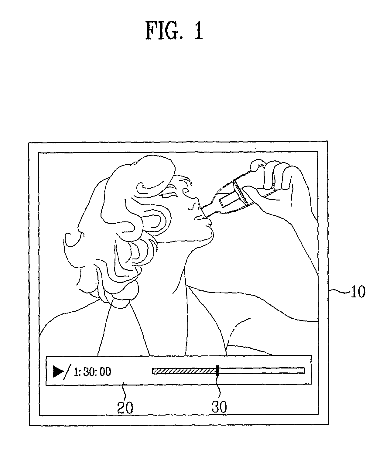 Image signal receiver and method of displaying progress bars