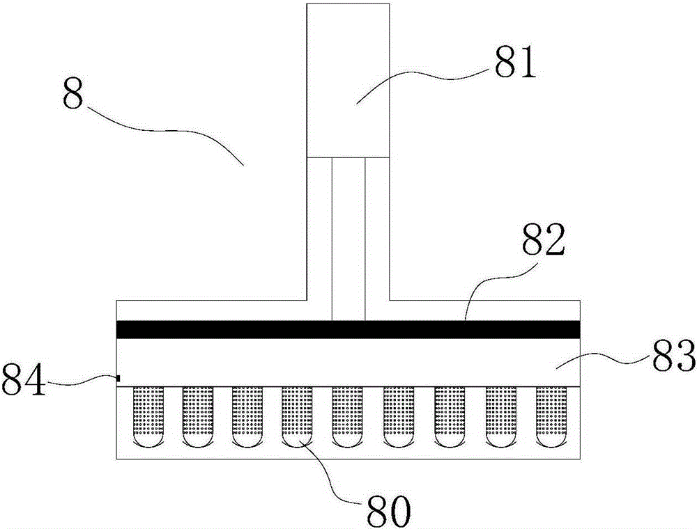 Automatic oil spraying device for hollow capsule blank