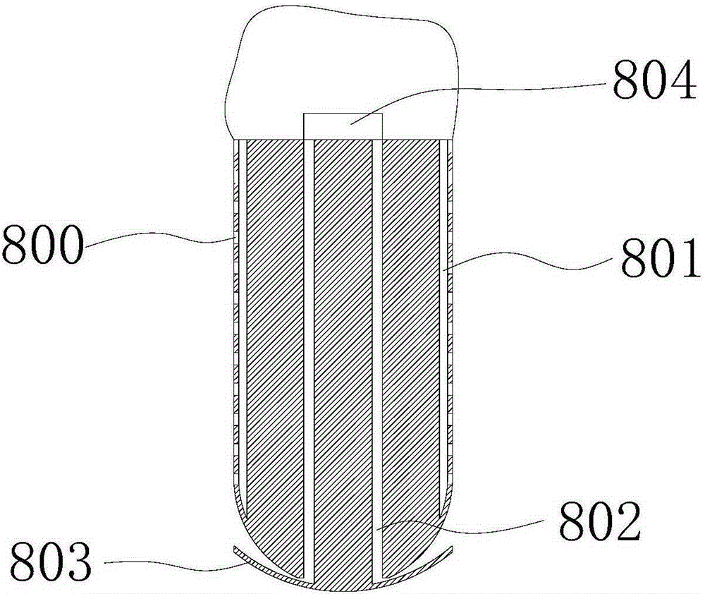 Automatic oil spraying device for hollow capsule blank