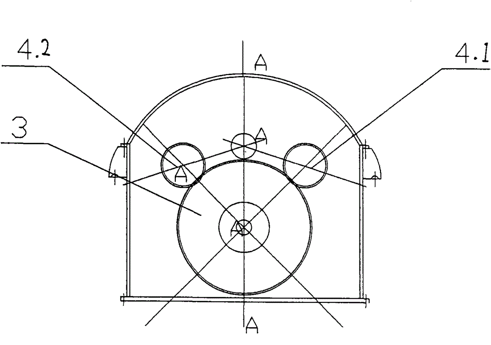 Speed-increasing gearbox of wind driven generator