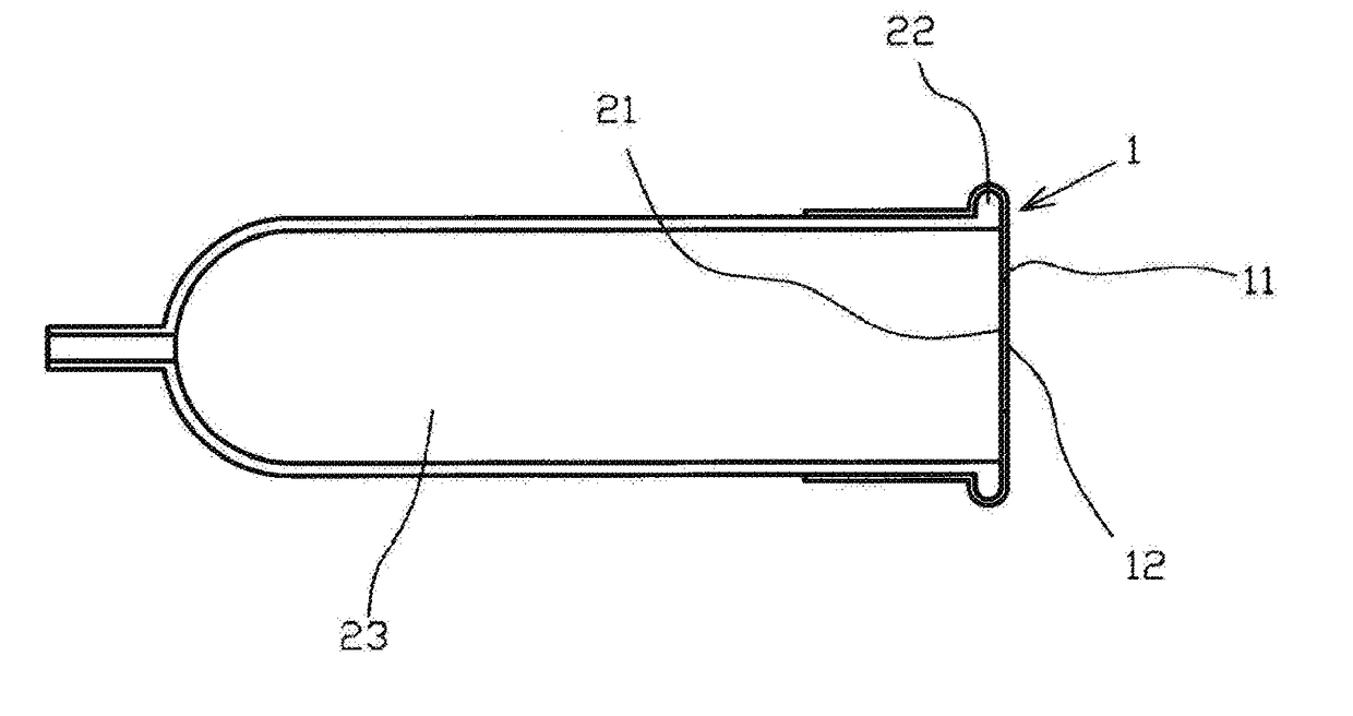 Wrap combined in a urine sheath