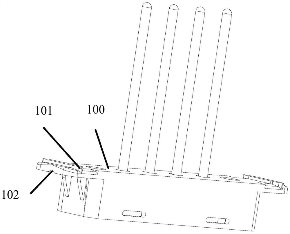 Clamping mechanism and transfer device