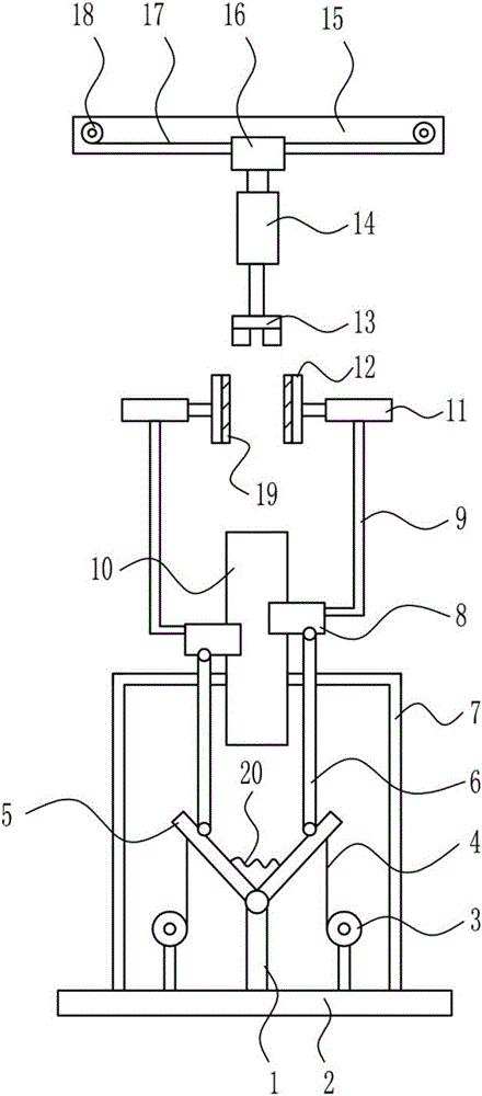 Grinding device for carving knife for root carving