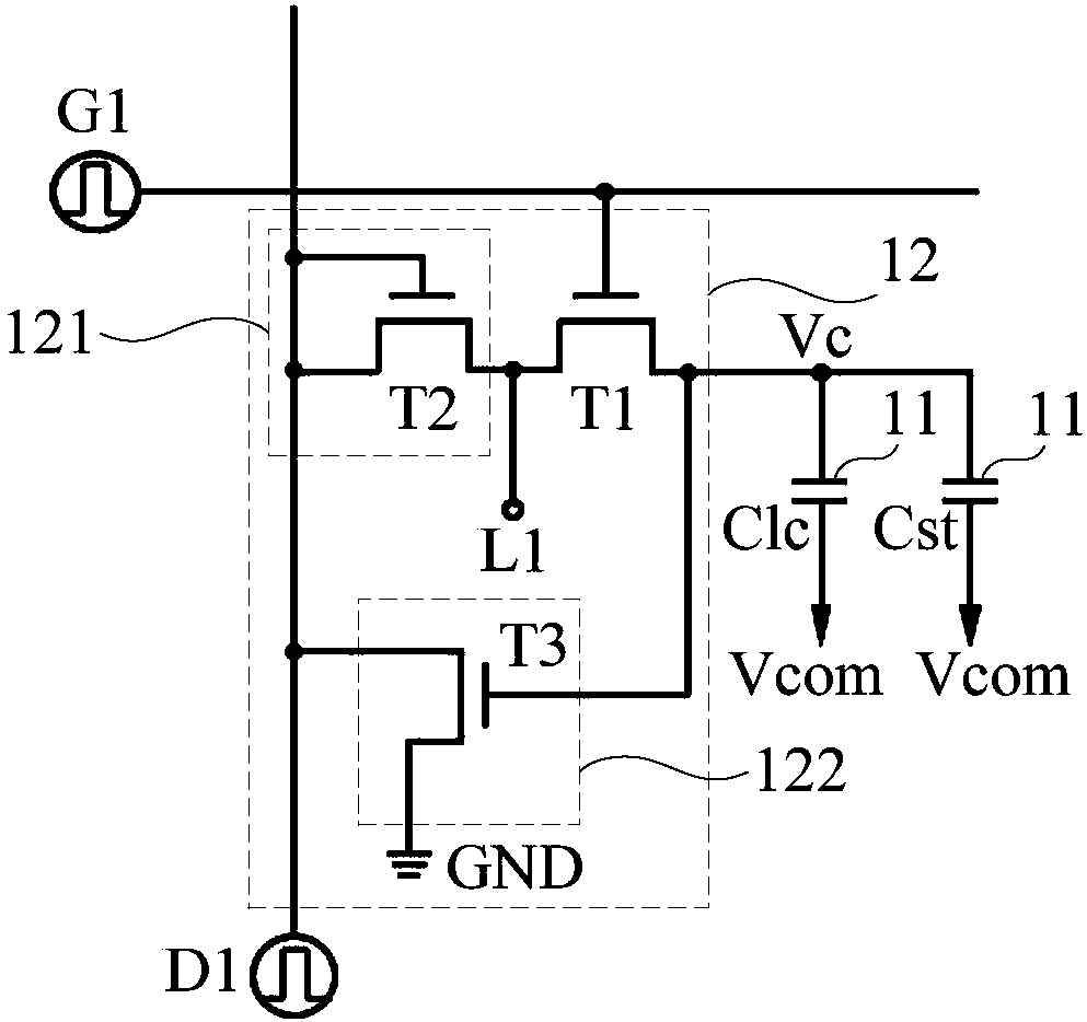 Array substrate, display device and temperature detection method and device