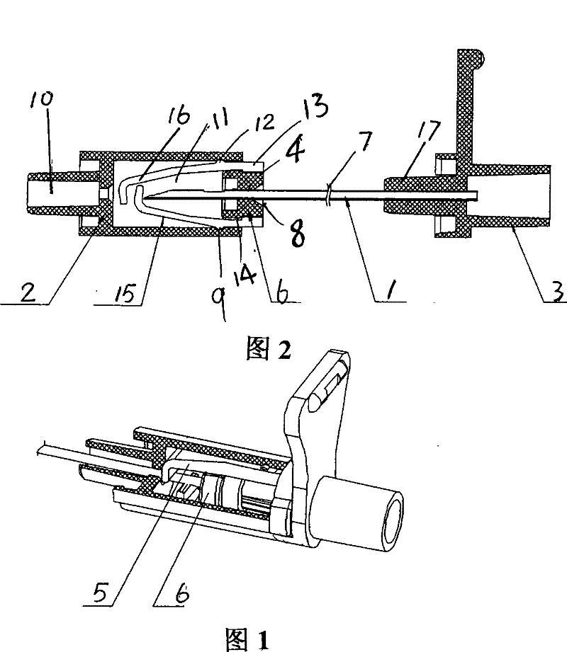 Anti-needle stick device for medical use