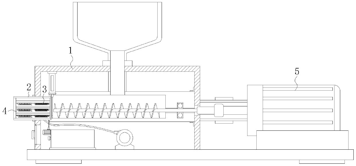 Energy-saving and environment-friendly feed granule manufacturing machine