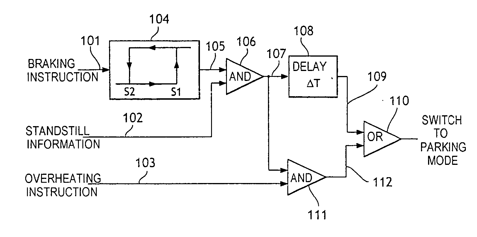 Protection method in a vehicle brake system having electric brakes