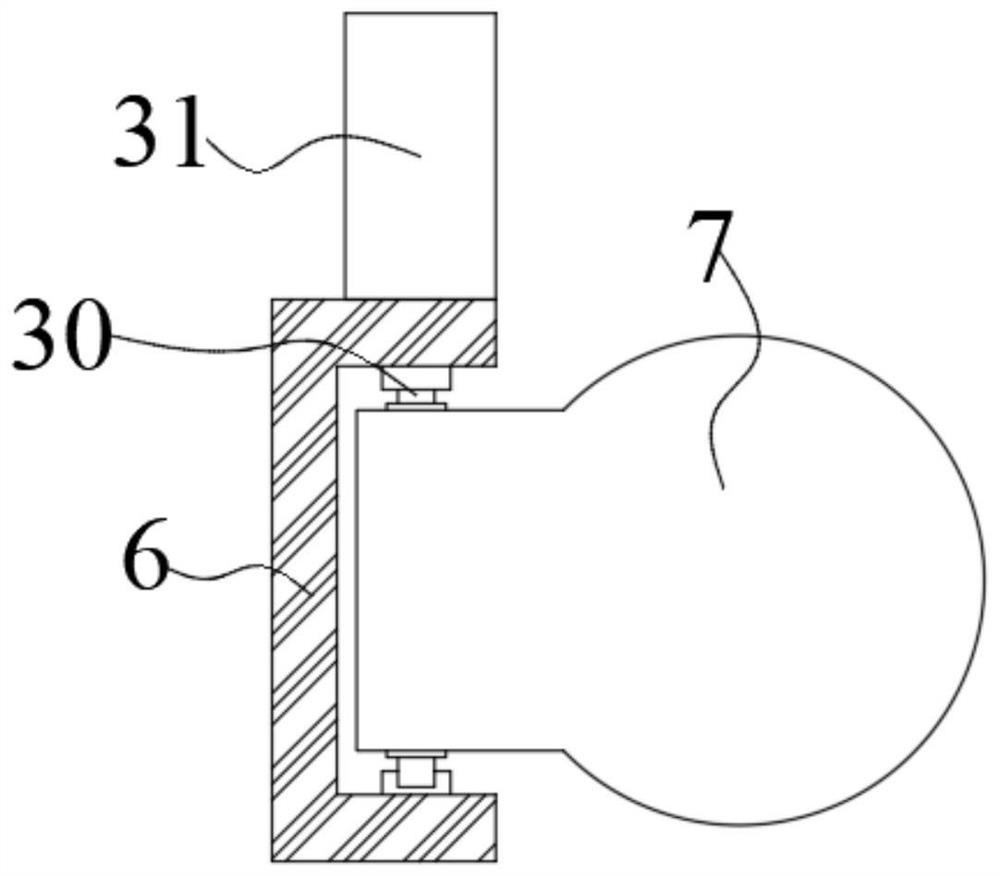 A non-return humidification device for a microbaric oxygen chamber