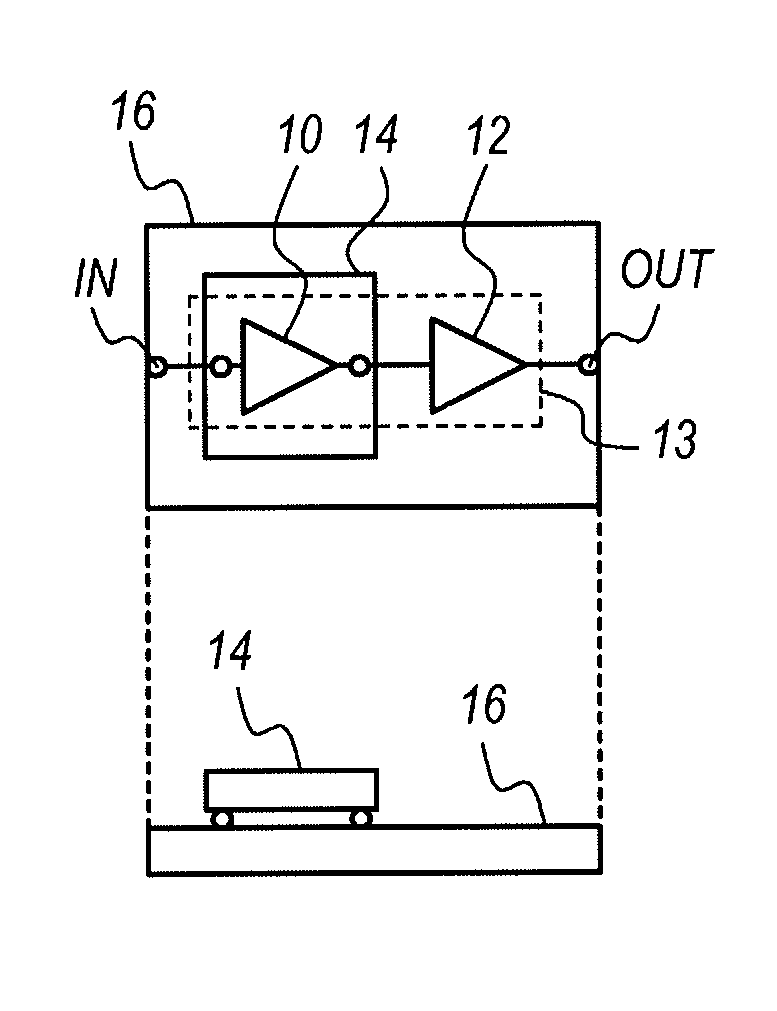 Semiconductor apparatus comprised of two types of transistors