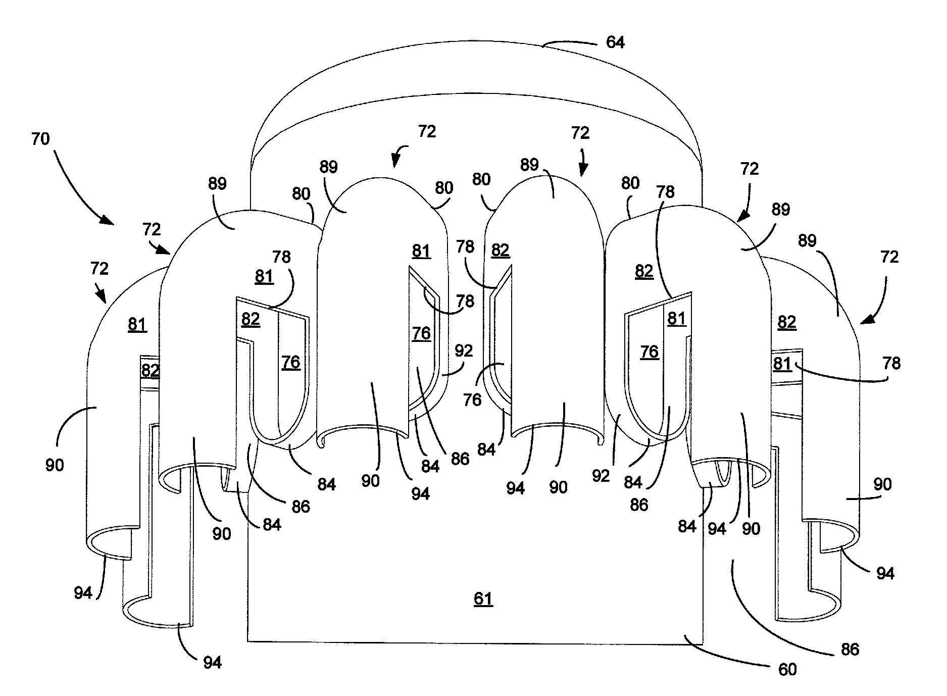 Apparatus and process for regenerating catalyst