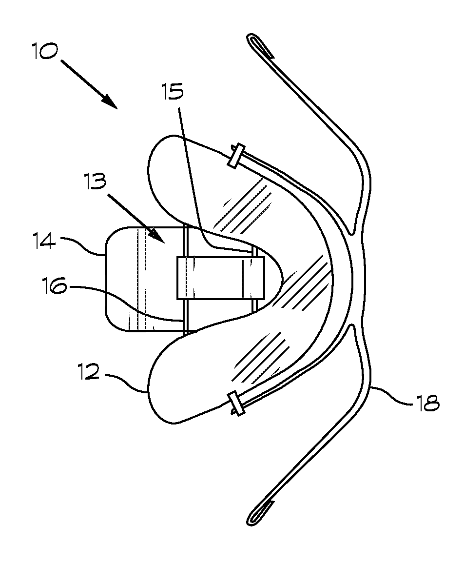 Snoring and sleep apnea prevention device