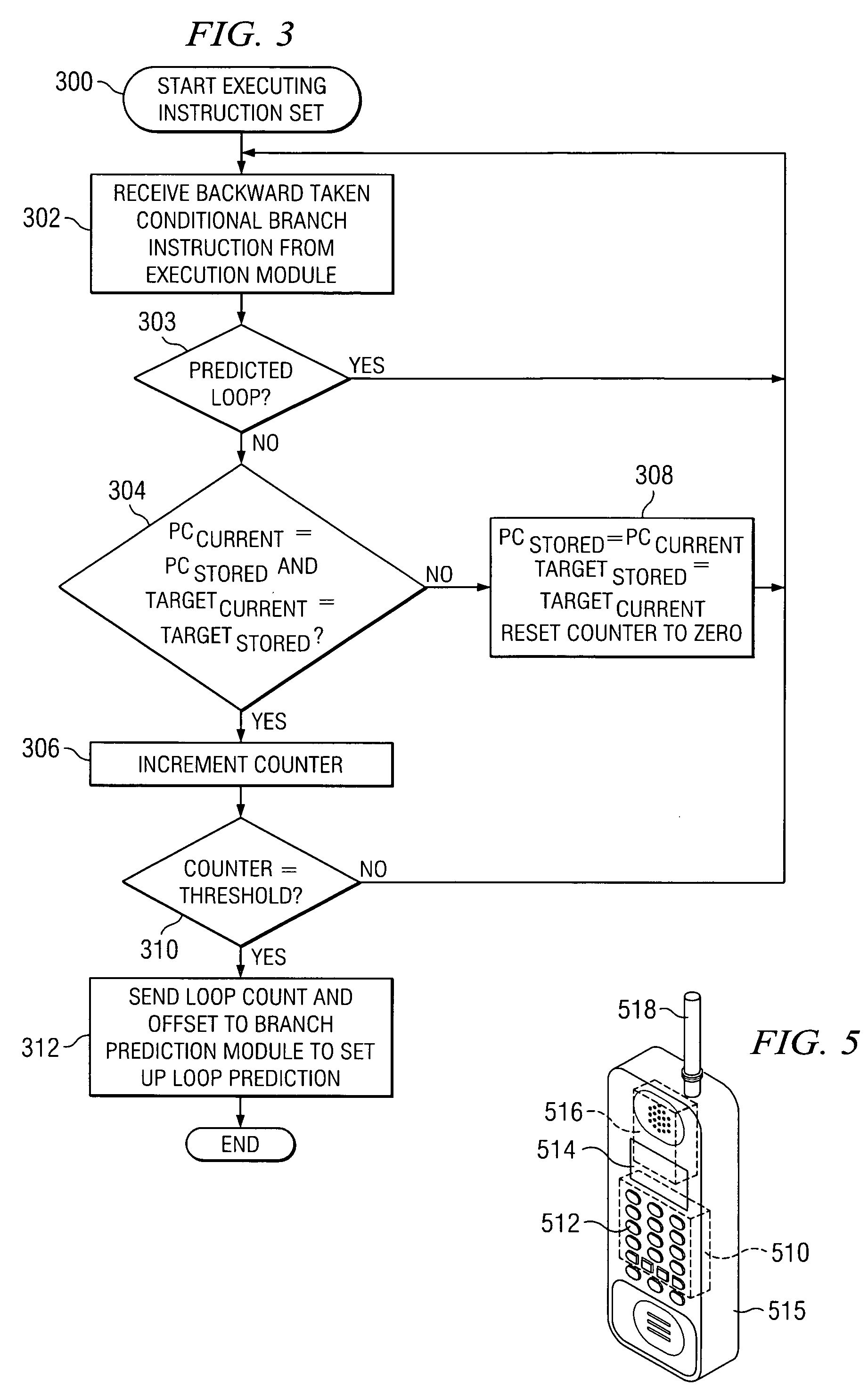 Loop detection and capture in the intstruction queue