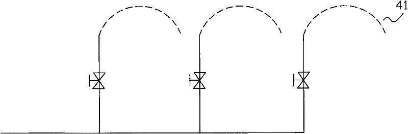 Combustion and explosion suppression system with automatic water curtain