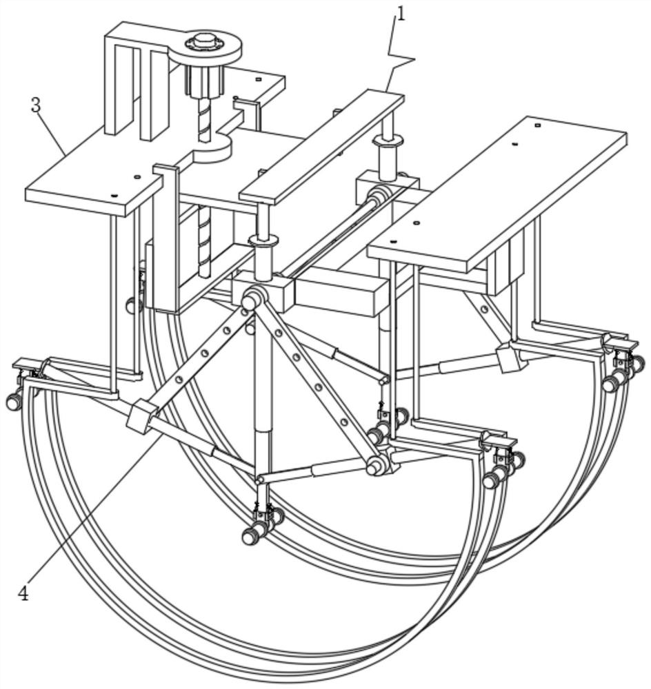 Energy-saving continuous casting drawing straightener