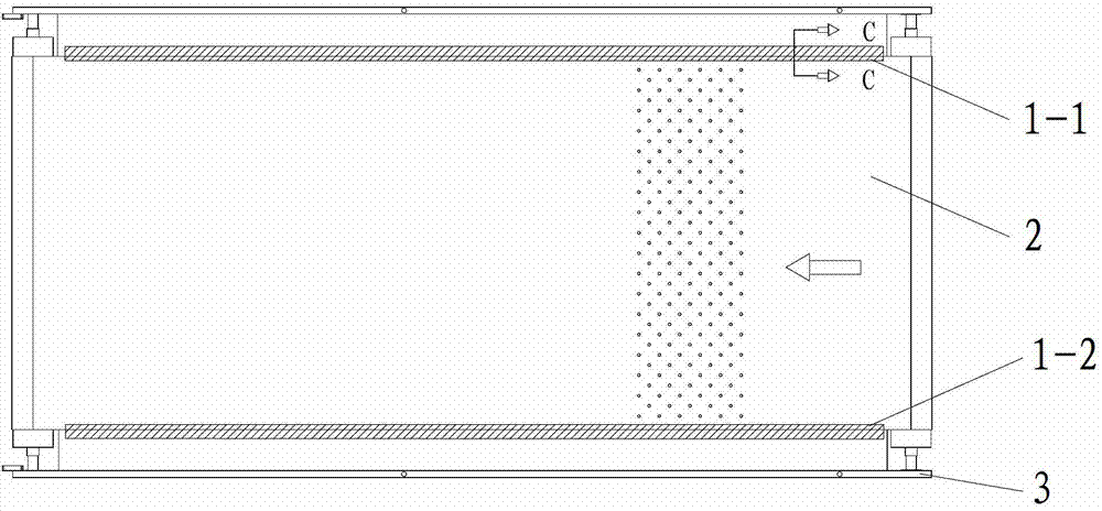 Belt correction device and working method thereof