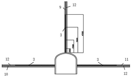 Underground mine soft rock roadway ground pressure safety early warning monitoring method