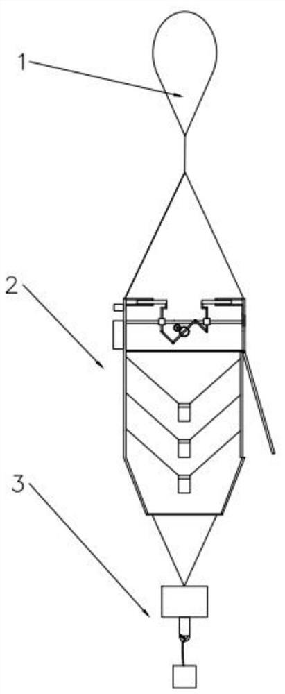 Collecting device suitable for marine plankton