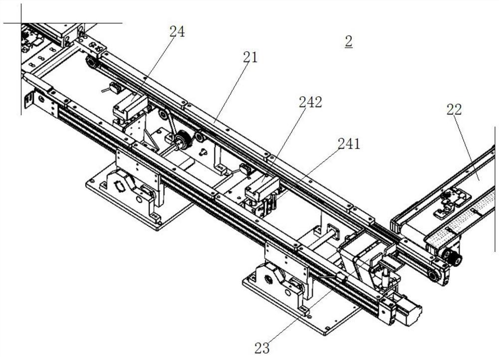 Detection production line for full-automatic welding of loudspeaker based on fused tin soldering and AI visual detection