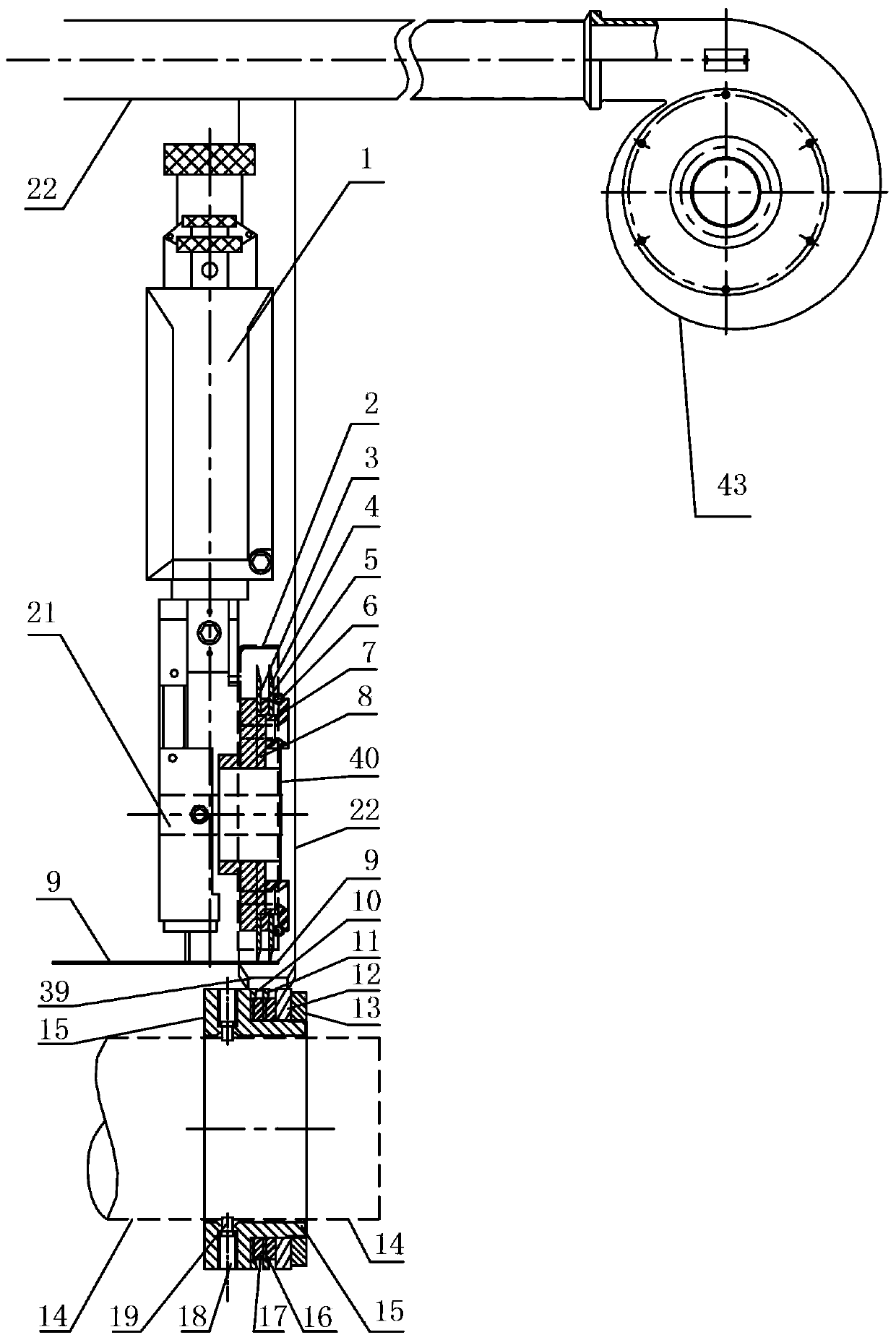 High-speed automatic soft trademark cutting machine