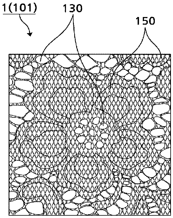 Lace fabric and method of attaching lace fabric to an adherend