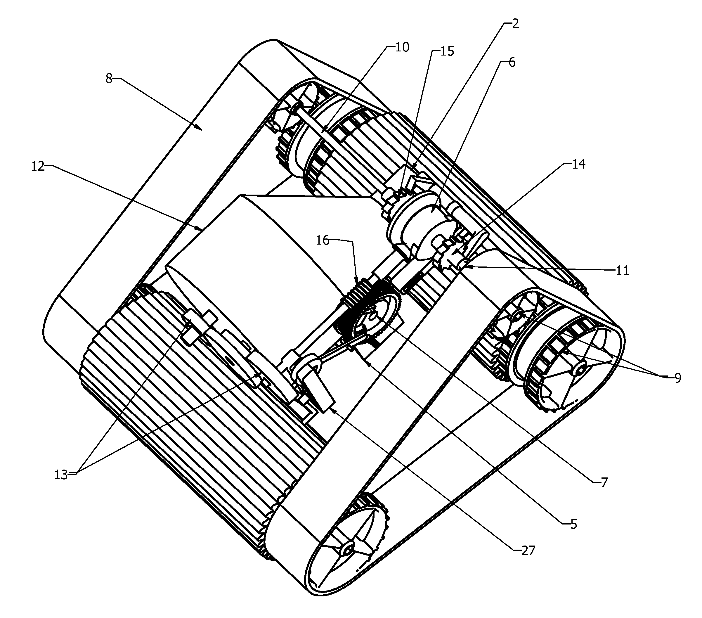 Vortex turbine cleaner