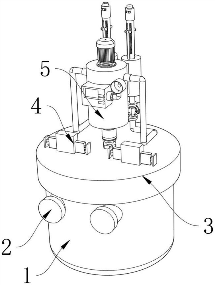 Negative pressure moisture absorption storage tank