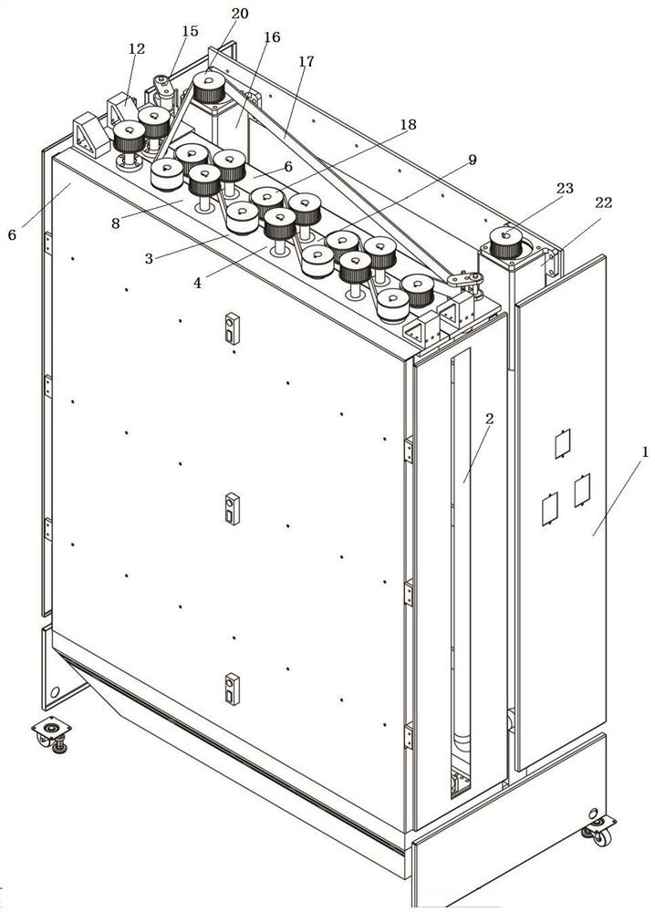 A special equipment for soft dirt mechanical cleaning plates