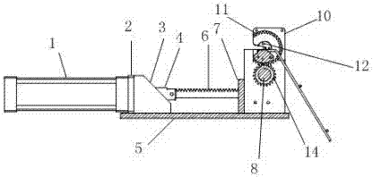 Pneumatic bending machine