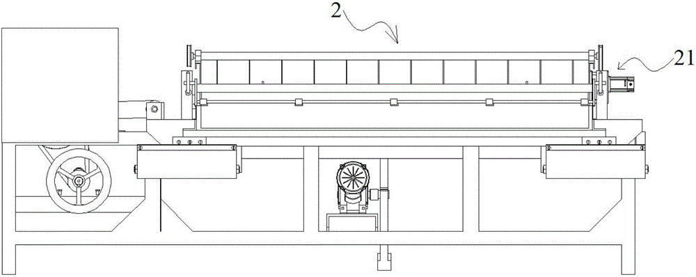 Tea strip sorting flattening machine