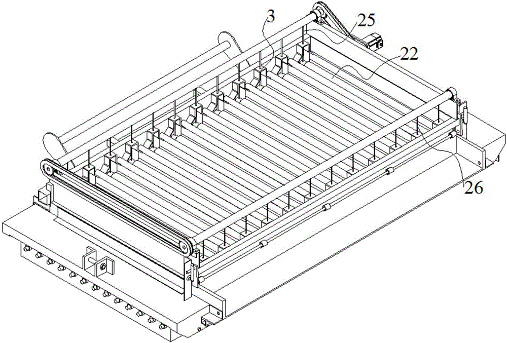 Tea strip sorting flattening machine