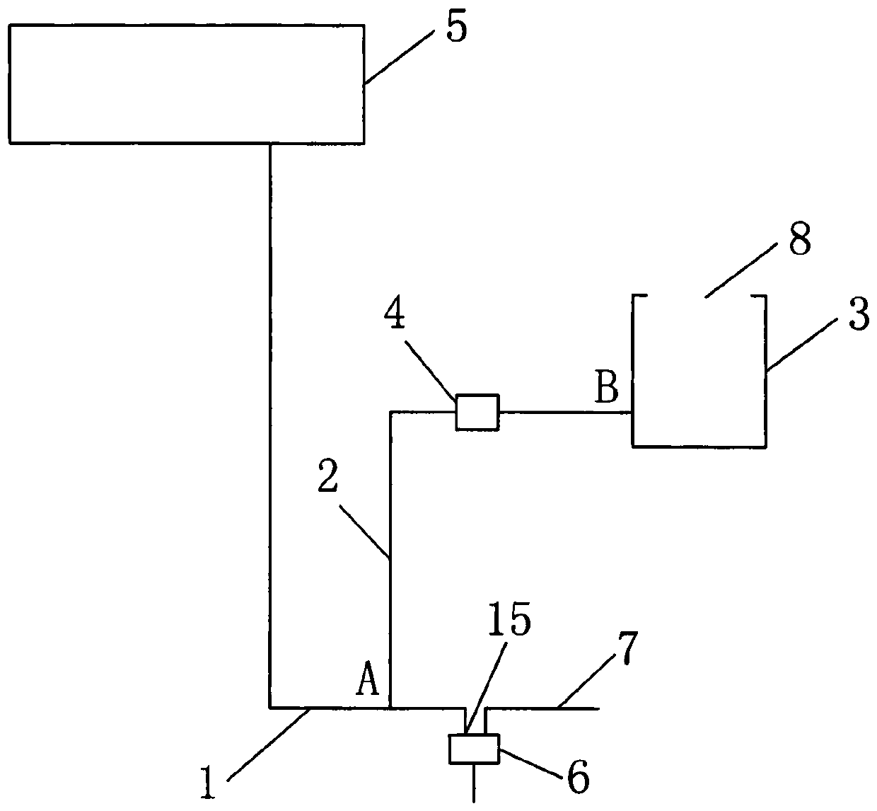 Water heater water-saving system