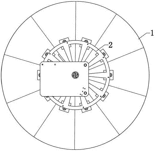 Automatic-control combined bathroom structure shared by multiple persons at school