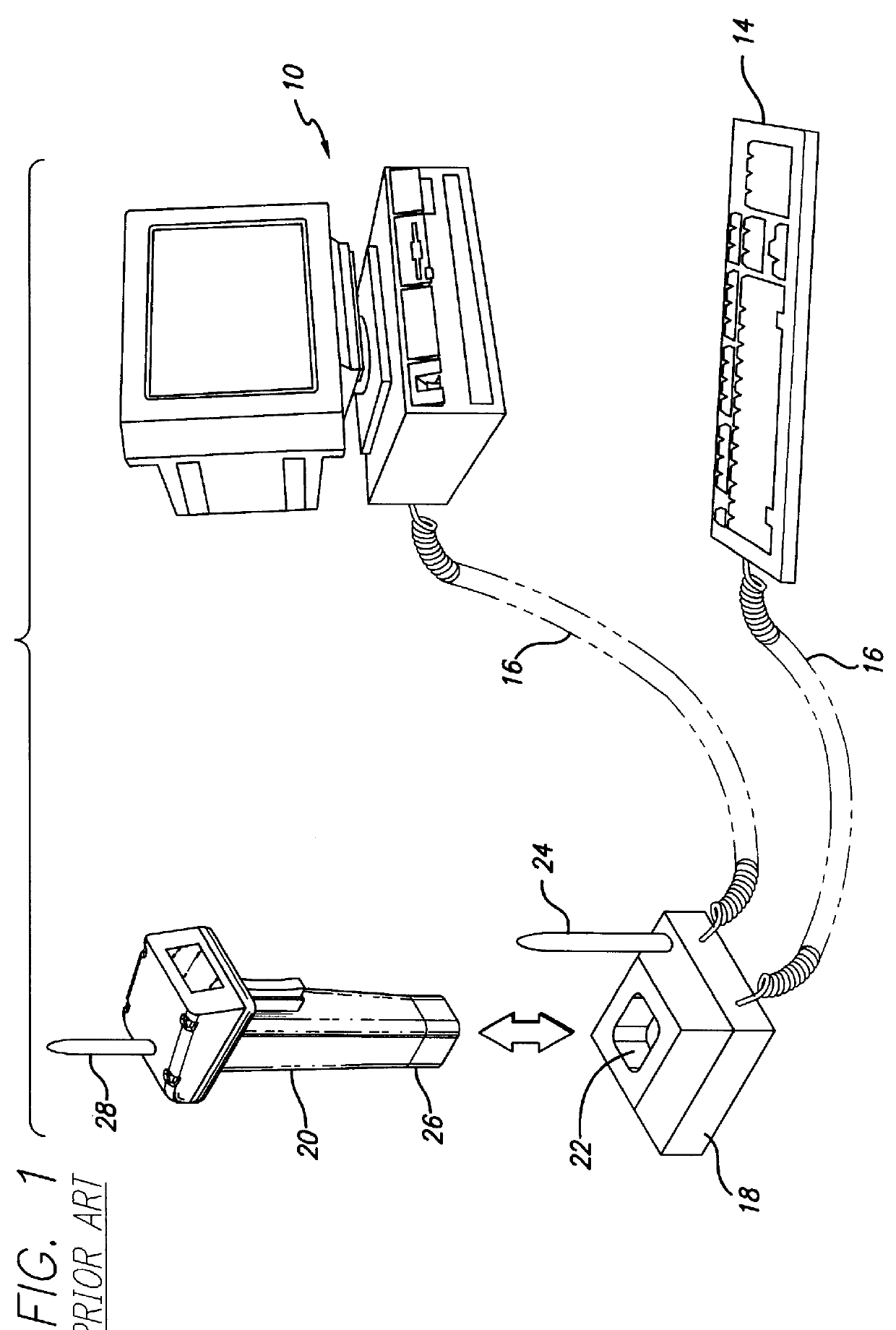 Method and apparatus for bar code association for wireless network