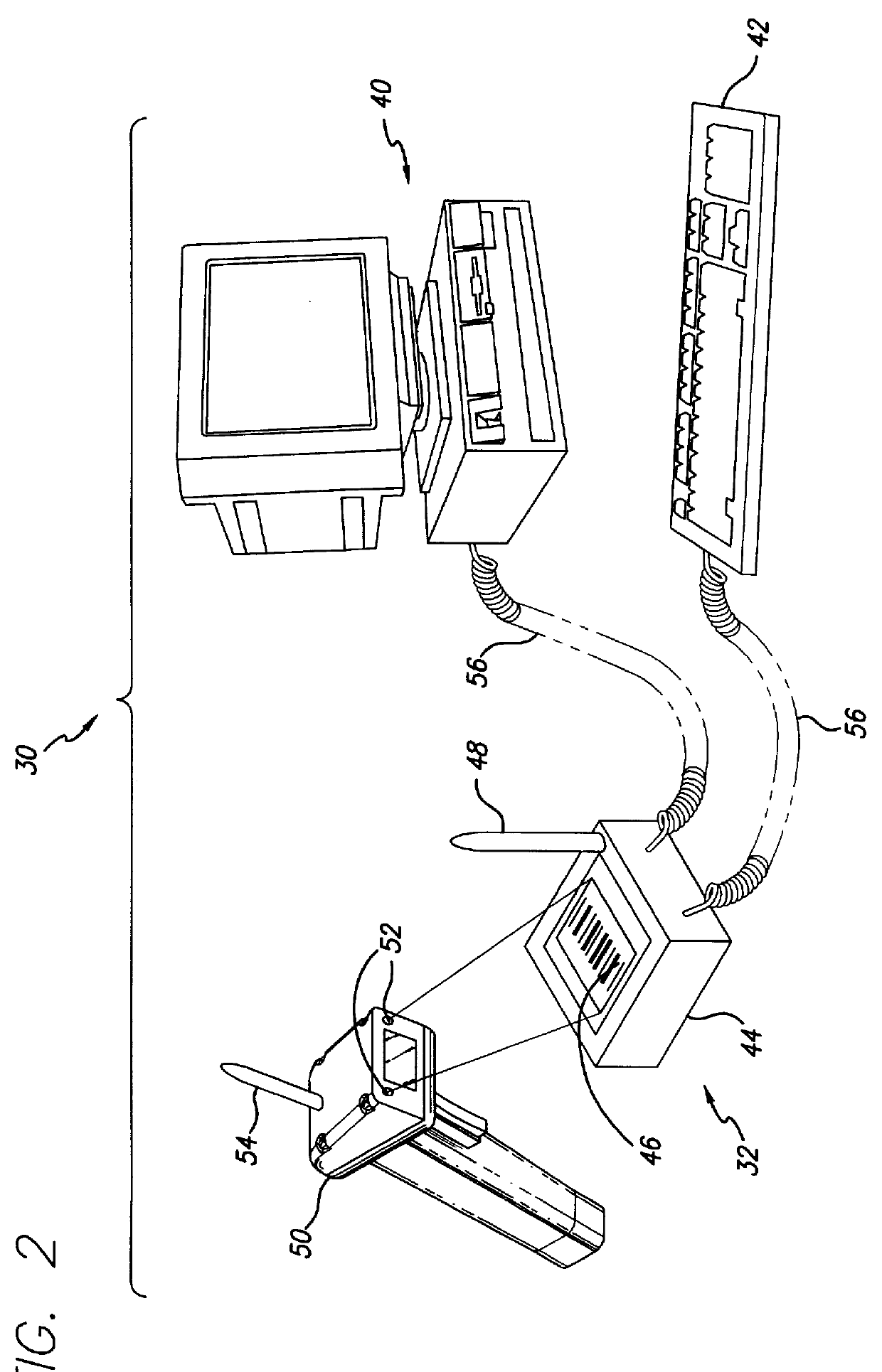 Method and apparatus for bar code association for wireless network