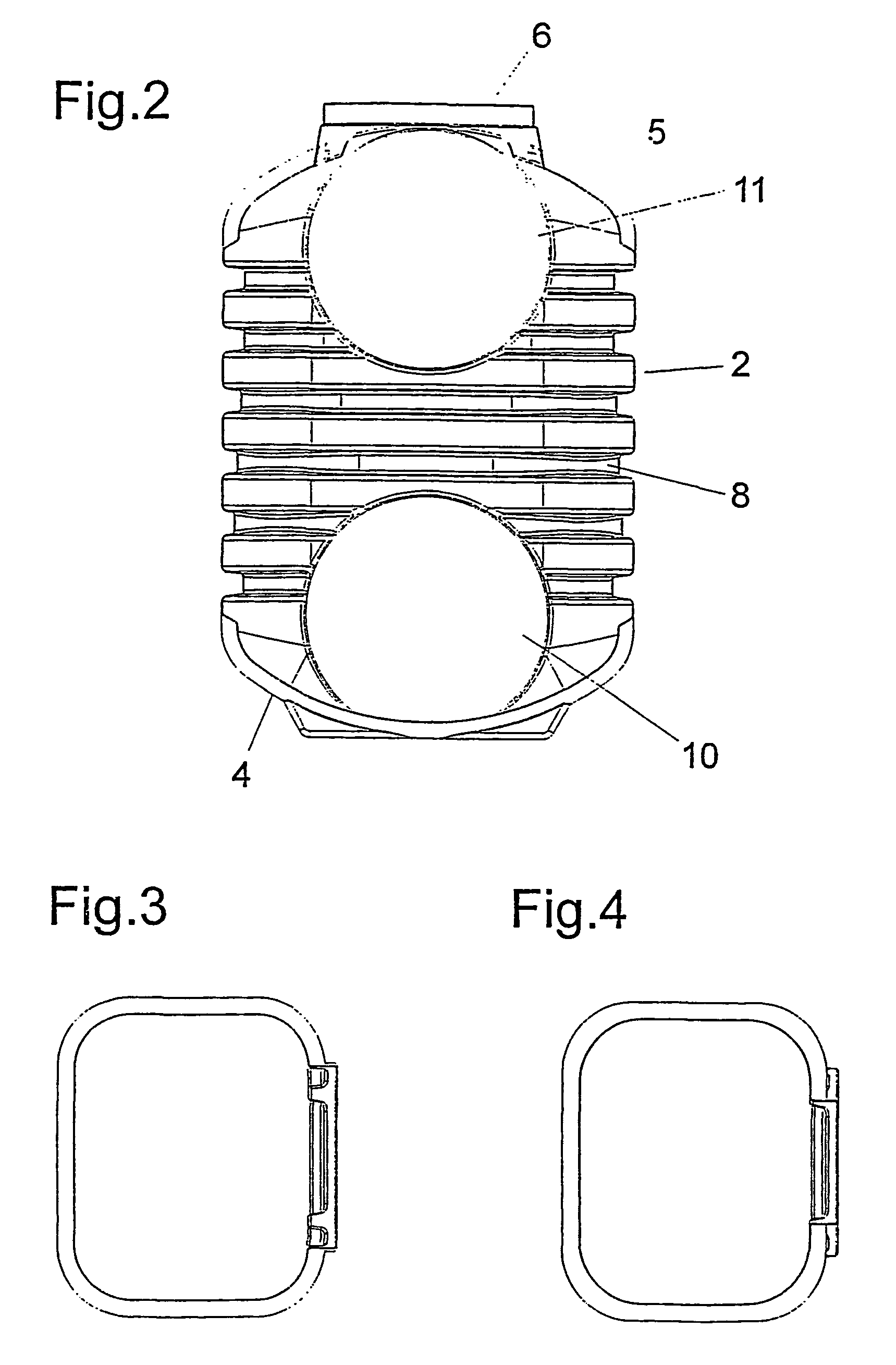 Device for storing liquids