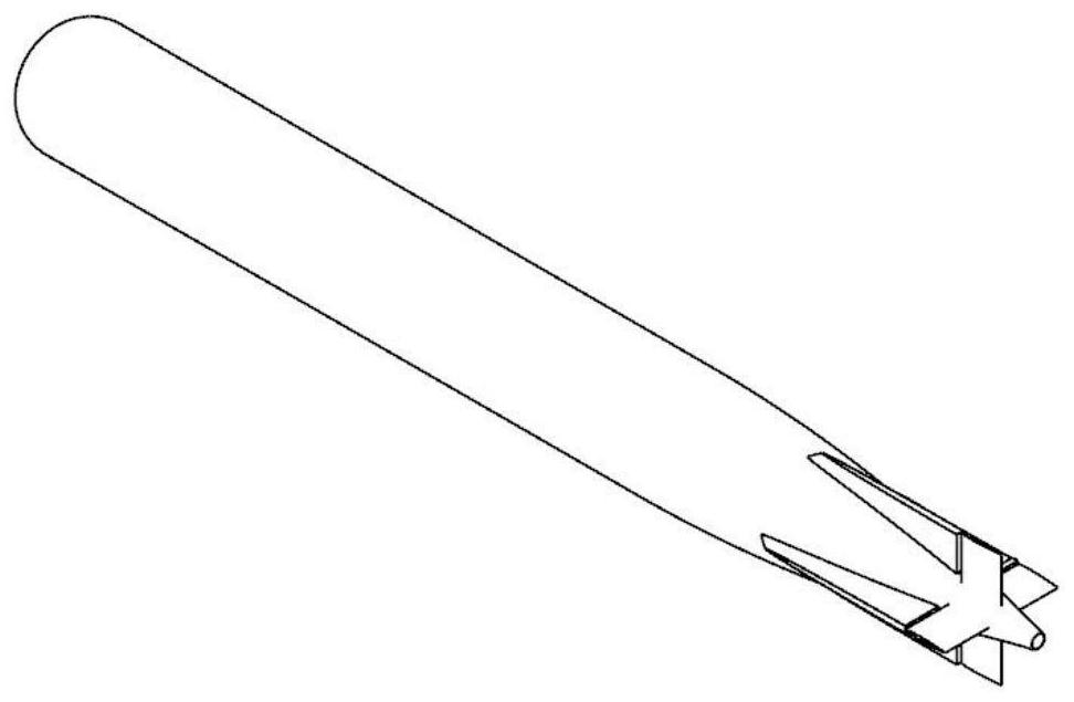 Stability augmentation device for rotary AUV deformation stabilizing ring