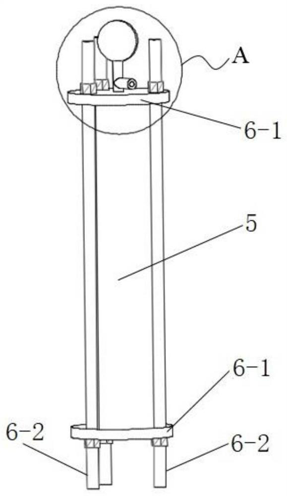 Tubular porous element pure water flux testing device